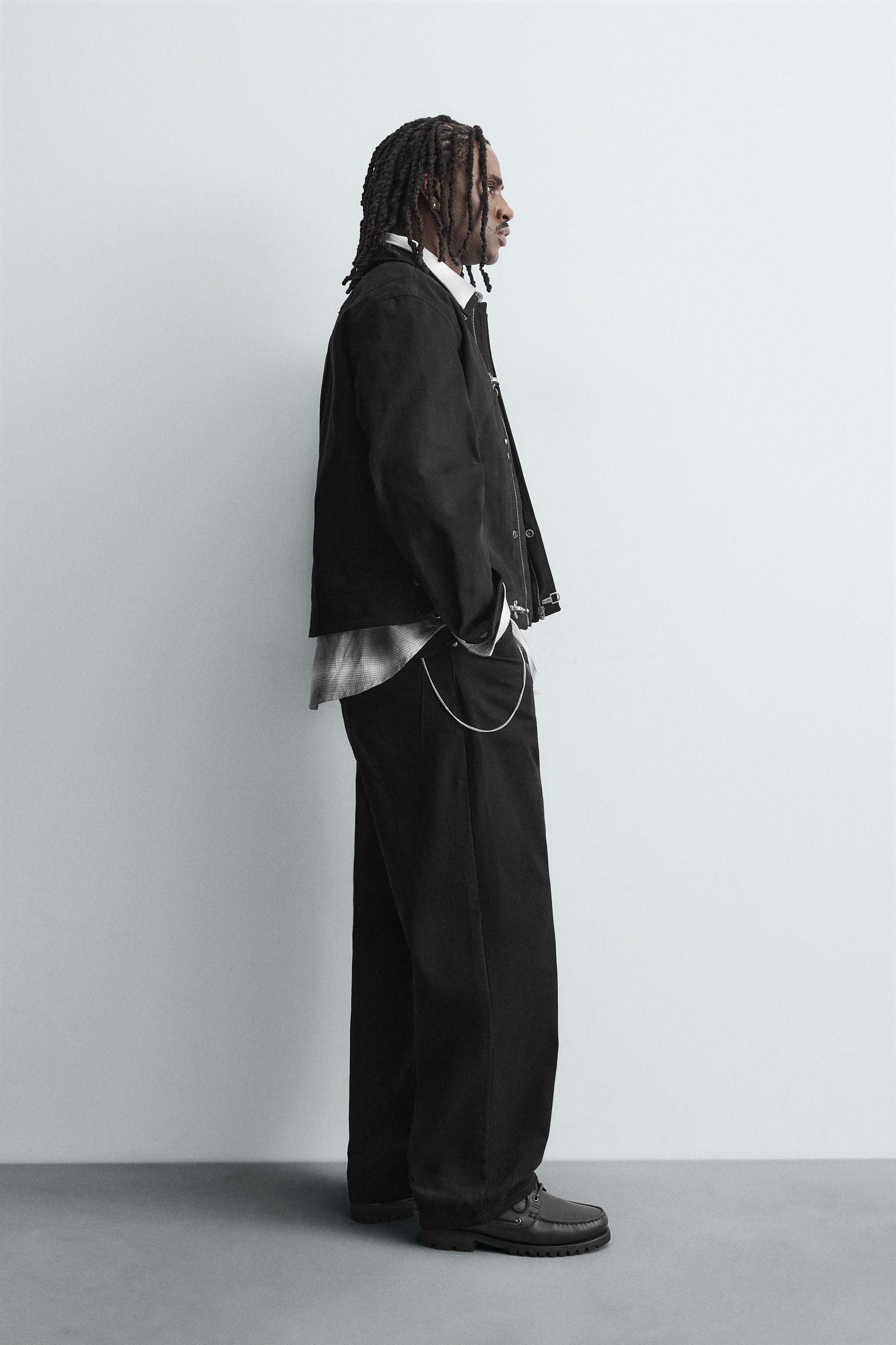 BLOUSON COUPE DÉCONTRACTÉE AVEC BRANDEBOURGS